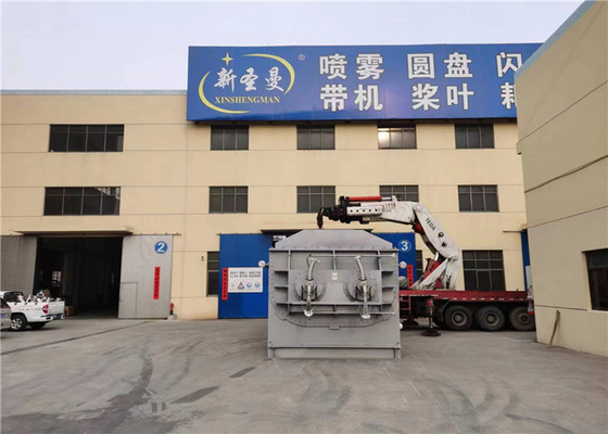 Dessiccateur creux continu SUS316 de palette de lame 5000 kg/h heures
