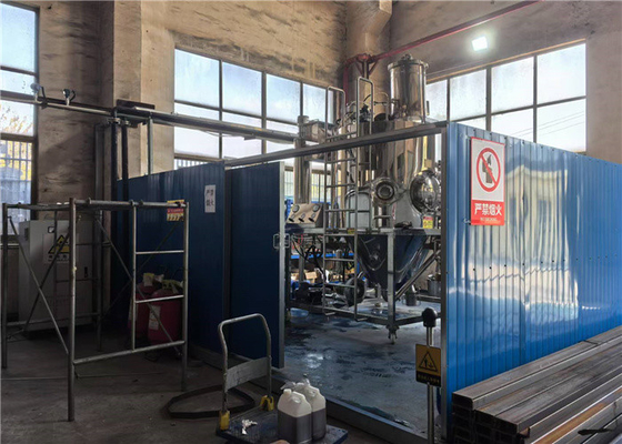 50 kg/h Sécheuse à pulvérisation fermée avec récupération de gaz inertes et de solvants