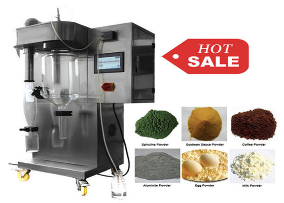 Dessiccateur de jet d'échelle de laboratoire de l'écran tactile 2L de PLC Mini Spray Drying Equipment