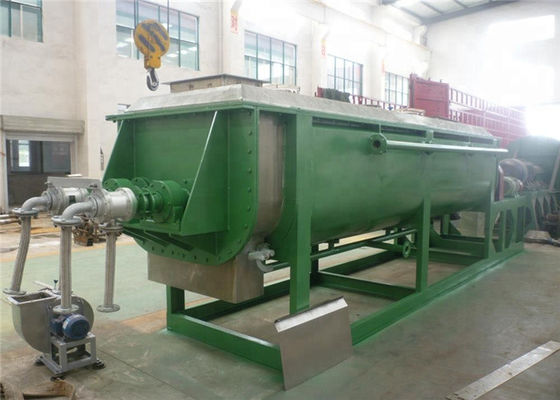 Dessiccateur plus sec horizontal à basse température de pâte de la machine 55kw dans l'industrie chimique